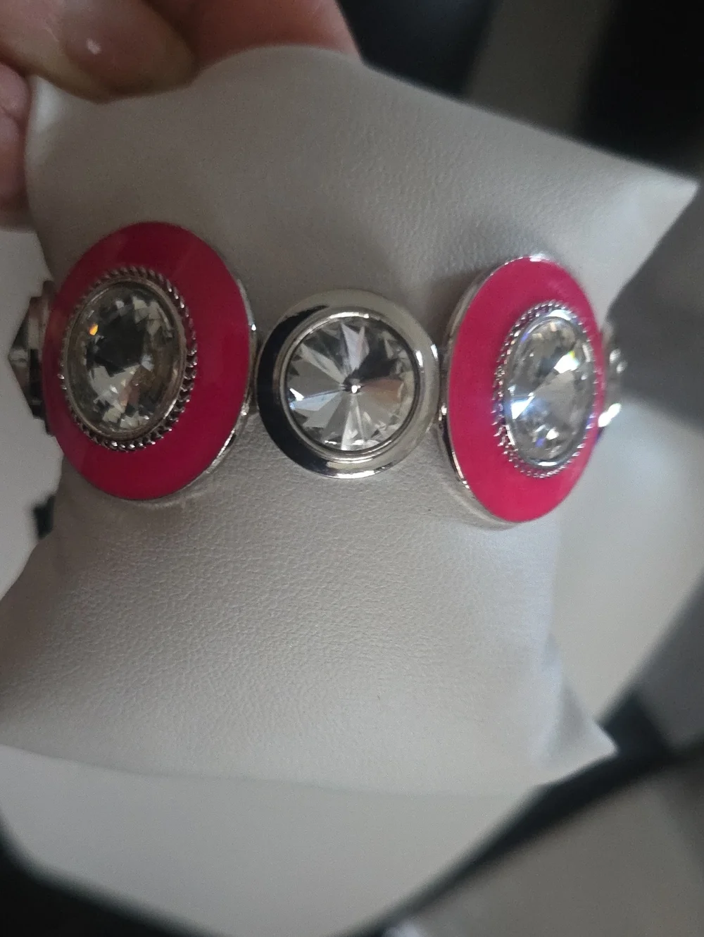 Paparazzi Lustrous Lass Pink Bracelet NWT